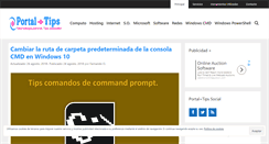 Desktop Screenshot of portalmastips.com