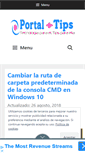 Mobile Screenshot of portalmastips.com